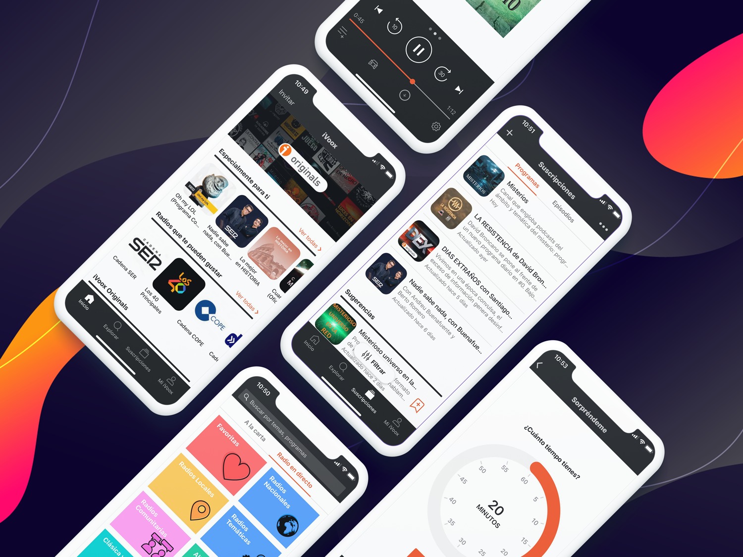 Lanzamos el nuevo diseño de iOS! - iVoox Blog